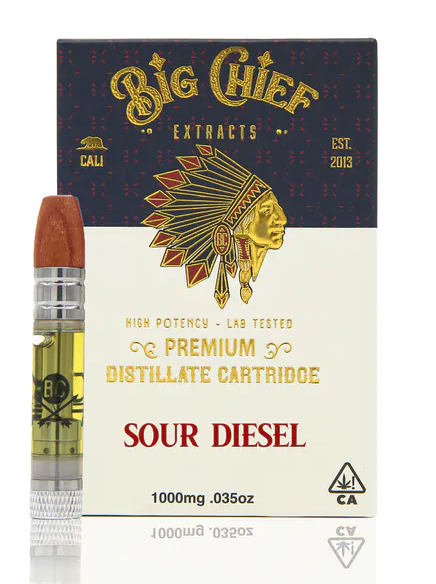BIG CHIEF - SOUR DIESEL CART 1G