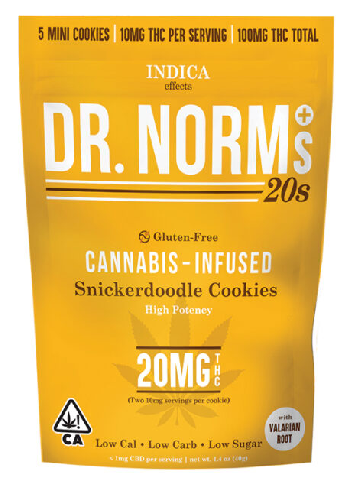 DR. NORM'S- 100MG SNICKERDOODLE (10 COOKIES)