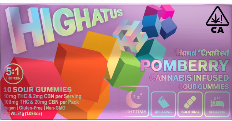 Pomberry Sour Gummies