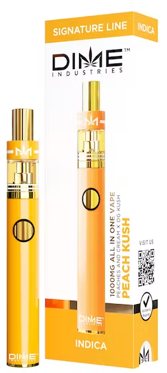 DIME INDUSTRIES - PEACH KUSH ALL IN ONE 1G
