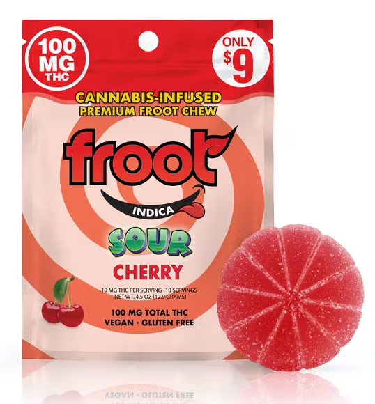 Cherry Sour Gummy 100MG