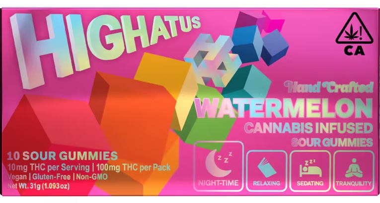 Watermelon Sour Gummies 10PK