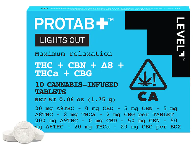 LEVEL PROTAB LIGHTS OUT