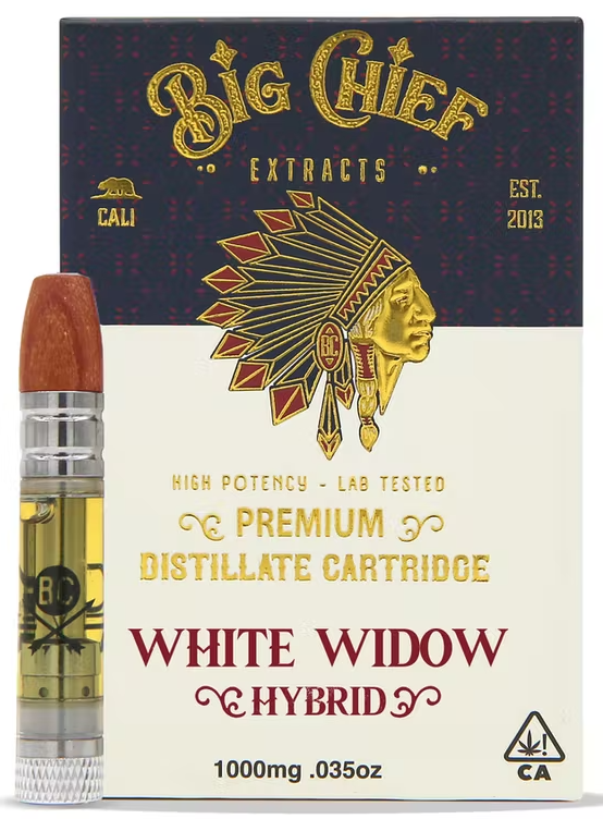 BIG CHIEF - WHITE WIDOW CART 1G